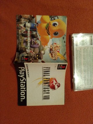 Manual Final Fantasy VIII PS1 PAL España