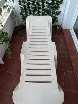 2 Nuove Amache di Plastica Bianche