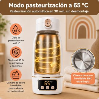 Calentador Biberón Nómada Inalámbrico 500ml