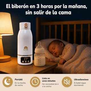 Calentador Biberón Nómada Inalámbrico 500ml