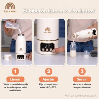 Calentador Biberón Nómada Inalámbrico 500ml