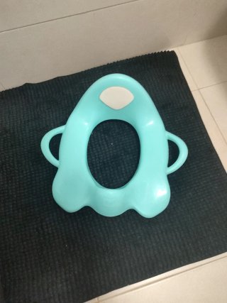 Adaptador WC Bebé Azul con Asas