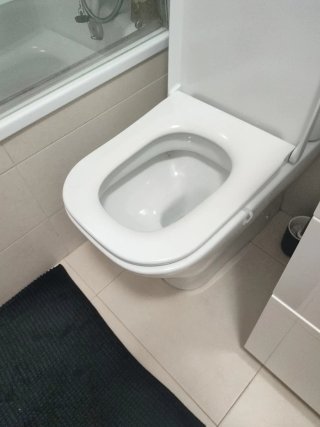 Adaptador WC Bebé Azul con Asas