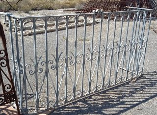 Balcón de hierro forjado