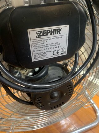 Ventilatore da tavolo Zephir PF35CR