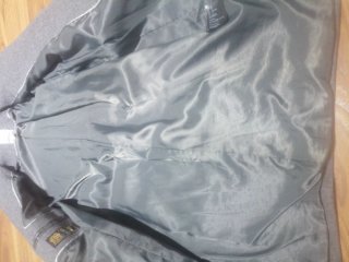 Abrigo gris H&M niña