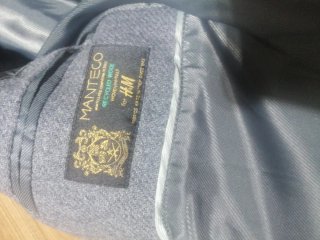 Abrigo gris H&M niña
