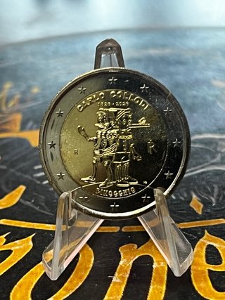 2€ Italia 2026 Carlo Collodi Pinocho UNC