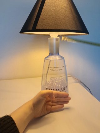 Lampada gin mare artigianale