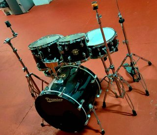 Batería Acústica Premier Cabria Negra