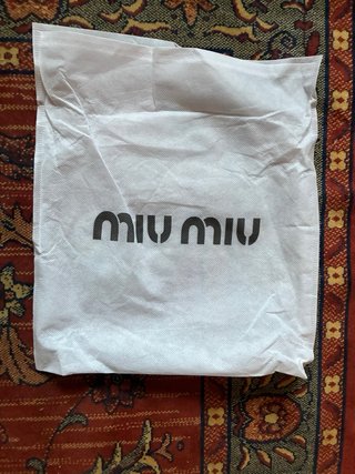 Borsa Miu Miu Wander Nero