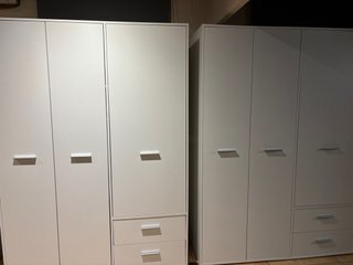 2 Armarios Blancos Modernos Nuevos