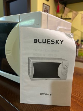 Microondas Bluesky Blanco