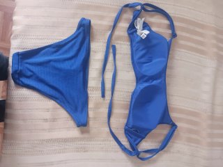 Bikini azul Etam