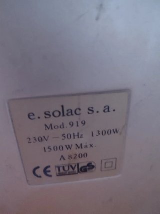 Aspiradora Solac 1500W