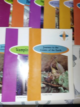 Conjunto de libros en inglés