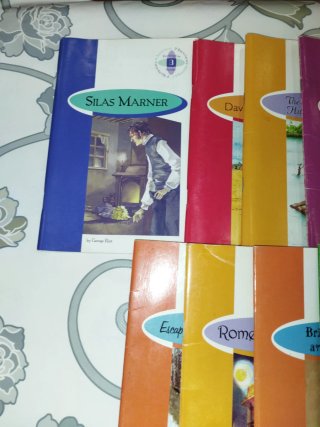 Conjunto de libros en inglés