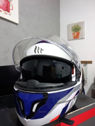 Casco Moto MT Atom SV XL