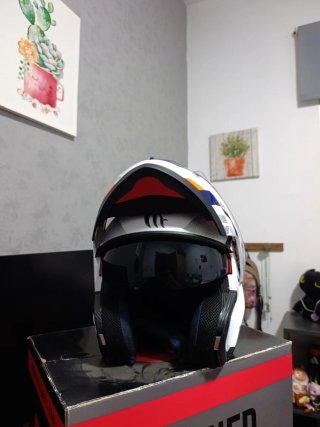 Casco Moto MT Atom SV XL