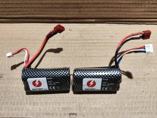 Coche RC Todoterreno Rojo escala 1/14