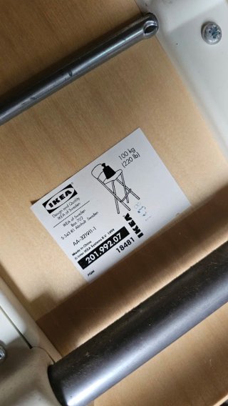 2 Taburetes Altos Plegables IKEA Franklin