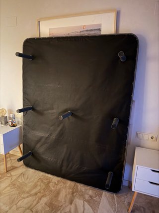 Base tapizada 150x190