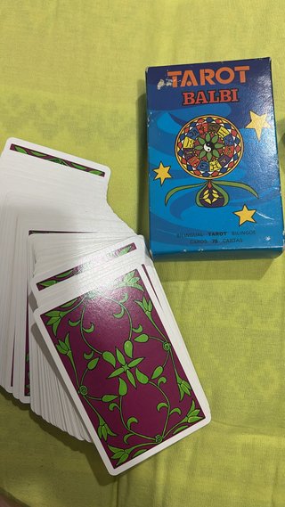 Tarot Balbi Bilingual Cartas 78 Cartas