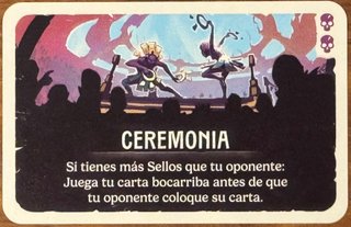 Carta Promo Duelo por Cardia - Ceremonia