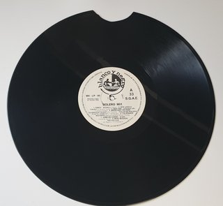 Vinilo Bolero Mix 1 (1986) Blanco y Negro