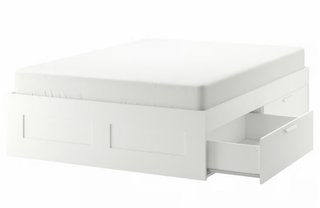 Pack Somier y colchón IKEA Brimnes 160x200