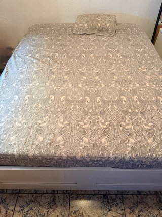 Pack Somier y colchón IKEA Brimnes 160x200