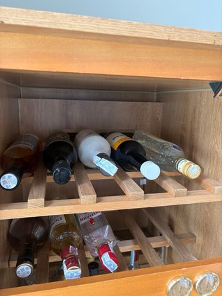 Bodega de madera y cristal