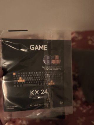 Teclado Mecánico Gaming KX-24 PC/MAC/PS5/XBOX