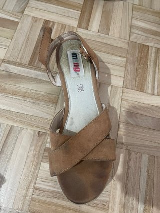 Cuñas Marrones Talla 39 mtng