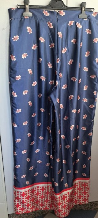 Pantalón palazzo estampado floral