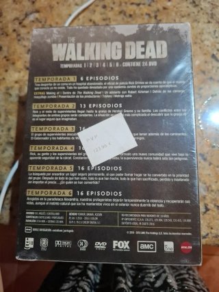 The Walking Dead DVD Temporadas 1-6