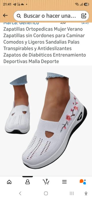 Zapatillas ortopédicas mujer sin cordones
