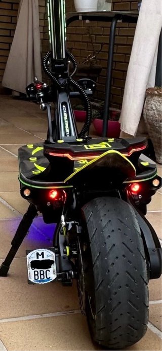 Portamatrículas Patinete Eléctrico