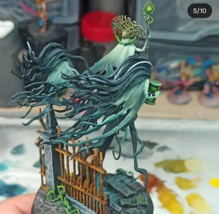 Lady Olynder Pintado profesional - Nighthaunt