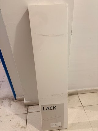 Balda LACK blanca Ikea