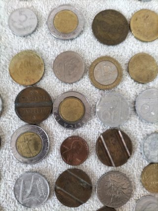 Lotto misto di monete italiane