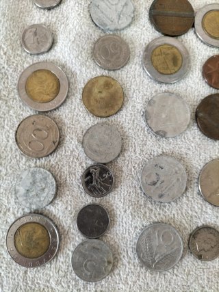 Lotto misto di monete italiane