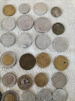 Lotto misto di monete italiane