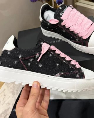 Tênis Numeris 44 Preto Rosa
