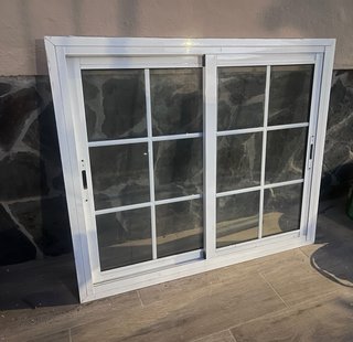 Ventana Aluminio Blanca 120x100cm