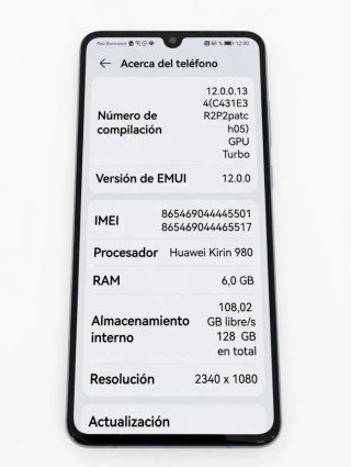 Huawei P30 Azul Marino
