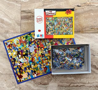 Puzzle Los Simpsons 500 piezas MB Hasbro