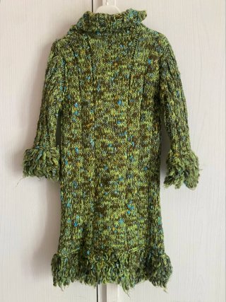Cappotto in lana tg 5 anni bambina Miss Sixty