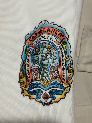 Camiseta Casablanca Blanca Hombre