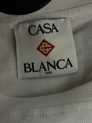 Camiseta Casablanca Blanca Hombre